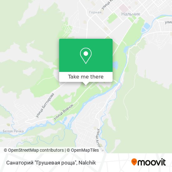 Санаторий "Грушевая роща" map