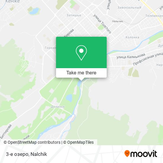 3-е озеро map