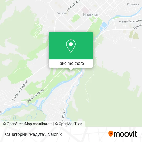 Санаторий "Радуга" map