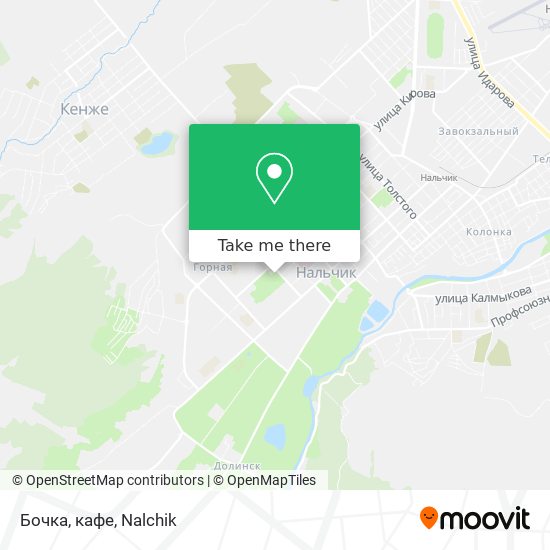 Бочка, кафе map