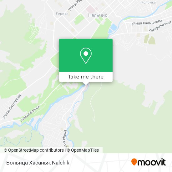 Больнца Хасанья map