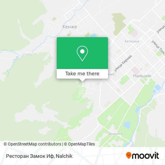 Ресторан Замок Иф map