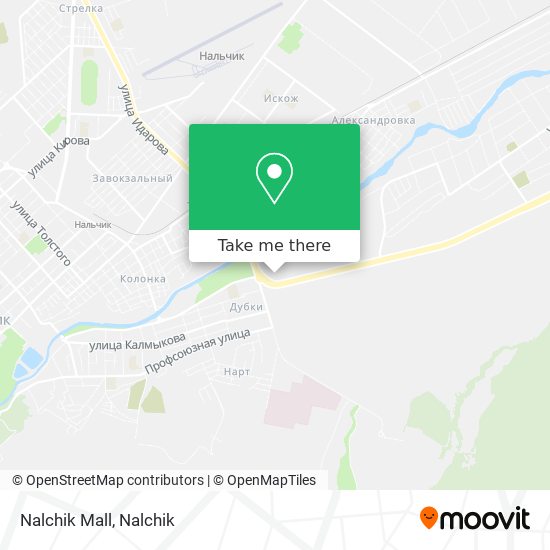 Nalchik Mall map