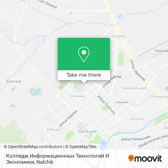 Колледж Информационных Технологий И Экономики map