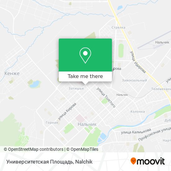 Университетская Площадь map