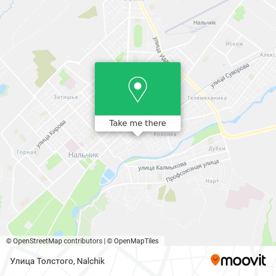 Улица Толстого map