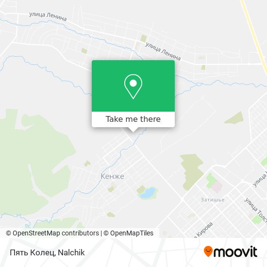 Пять Колец map
