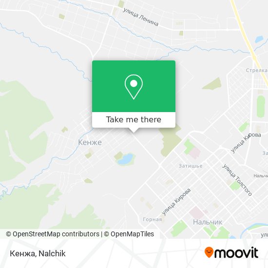 Кенжа map