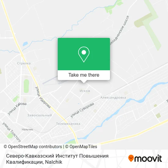Северо-Кавказский Институт Повышения Квалификации map