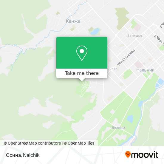 Осина map