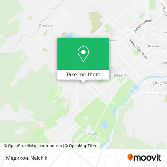 Медикон map