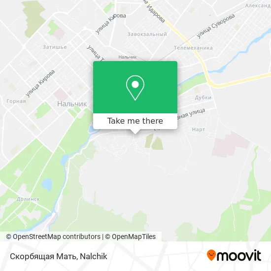 Скорбящая Мать map