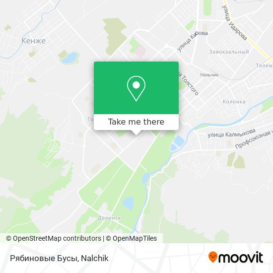 Рябиновые Бусы map