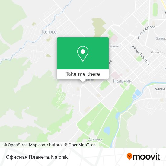 Офисная Планета map