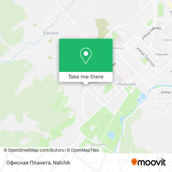 Офисная Планета map