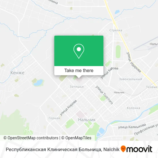 Республиканская Клиническая Больница map
