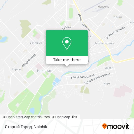 Старый Город map