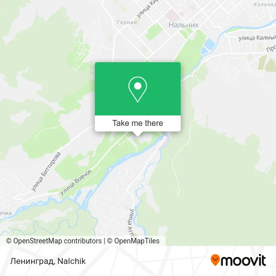 Ленинград map