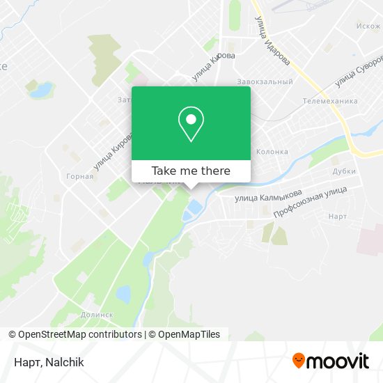 Нарт map