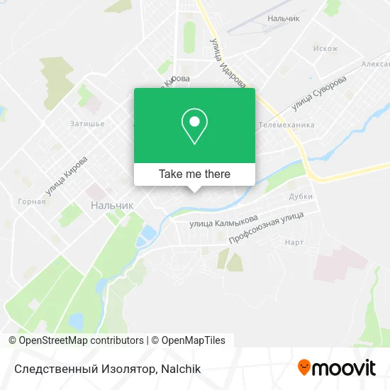 Следственный Изолятор map