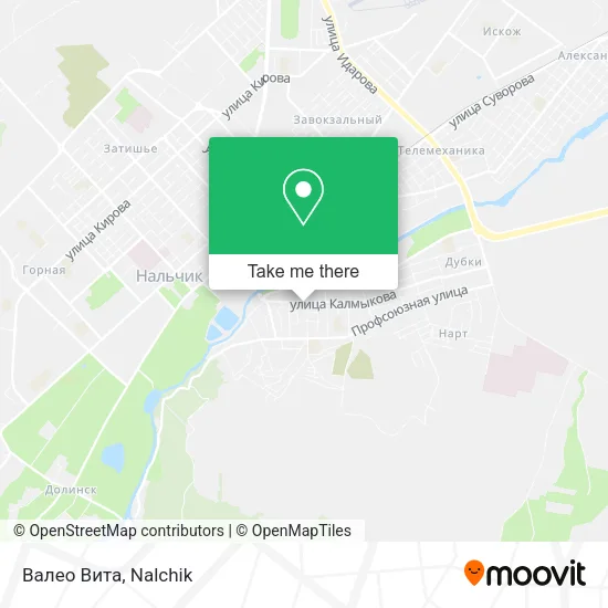 Валео Вита map