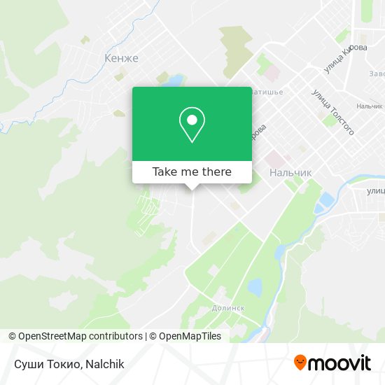 Суши Токио map