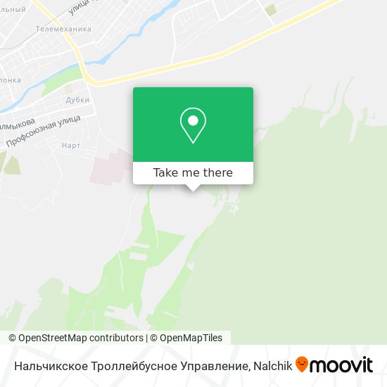 Нальчикское Троллейбусное Управление map