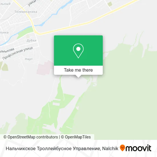 Нальчикское Троллейбусное Управление map