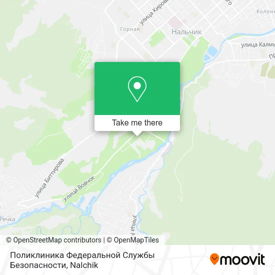Поликлиника Федеральной Службы Безопасности map