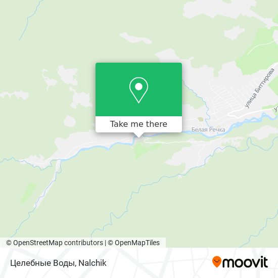 Целебные Воды map