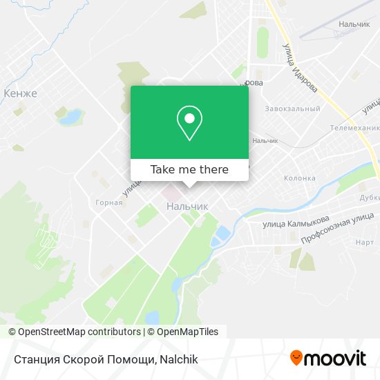 Станция Скорой Помощи map