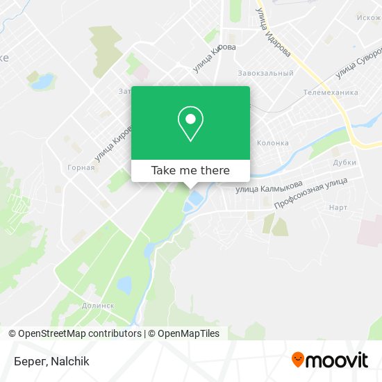 Берег map