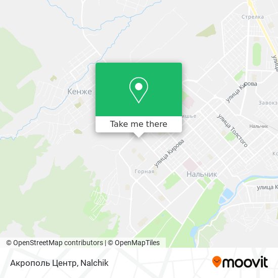 Акрополь Центр map