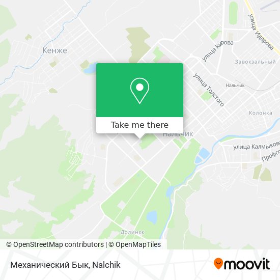 Механический Бык map