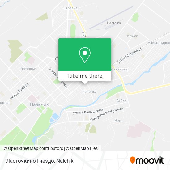 Ласточкино Гнездо map