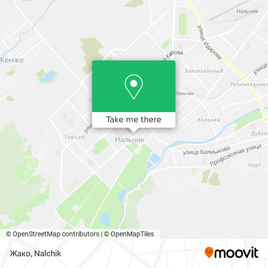 Жако map