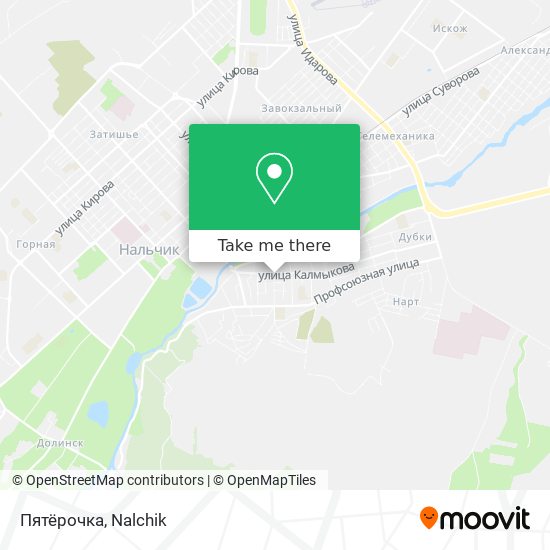 Пятёрочка map