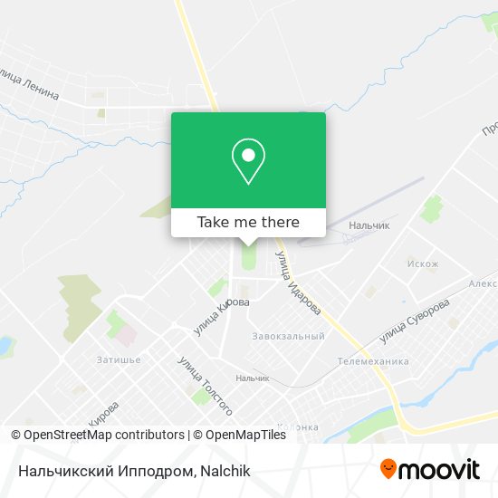 Нальчикский Ипподром map
