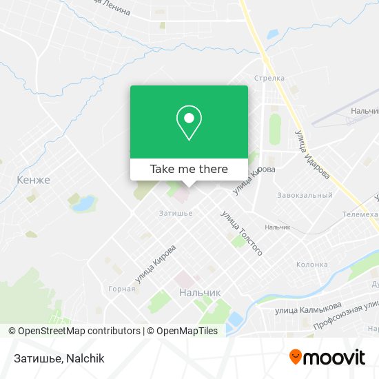 Затишье map