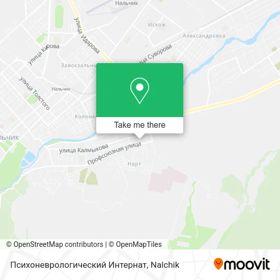 Психоневрологический Интернат map