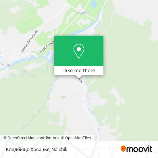 Кладбище Хасанья map