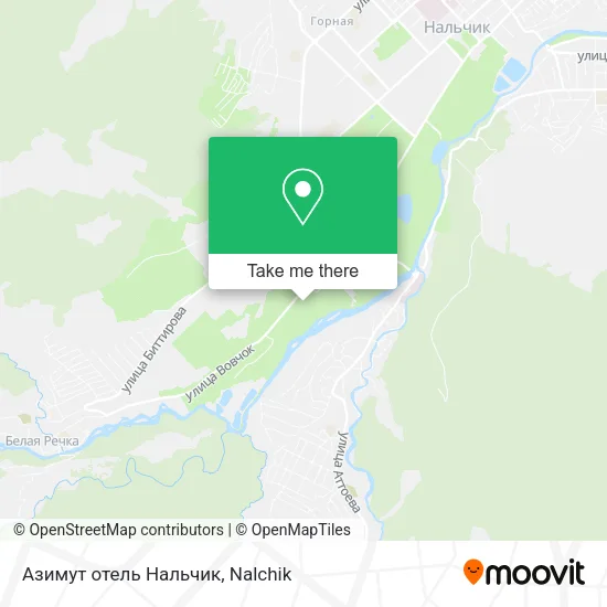 Азимут отель Нальчик map