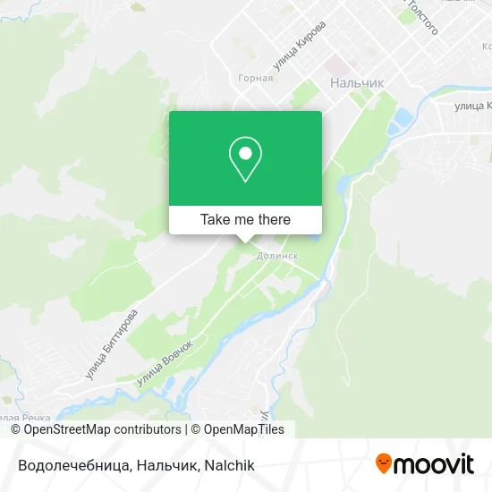 Водолечебница, Нальчик map