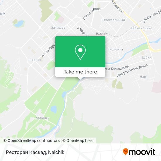 Ресторан Каскад map
