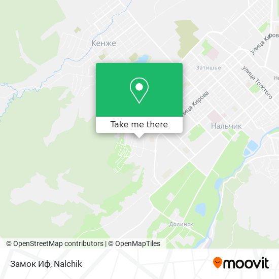 Замок Иф map