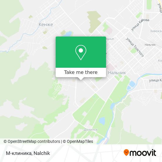 М-клиника map