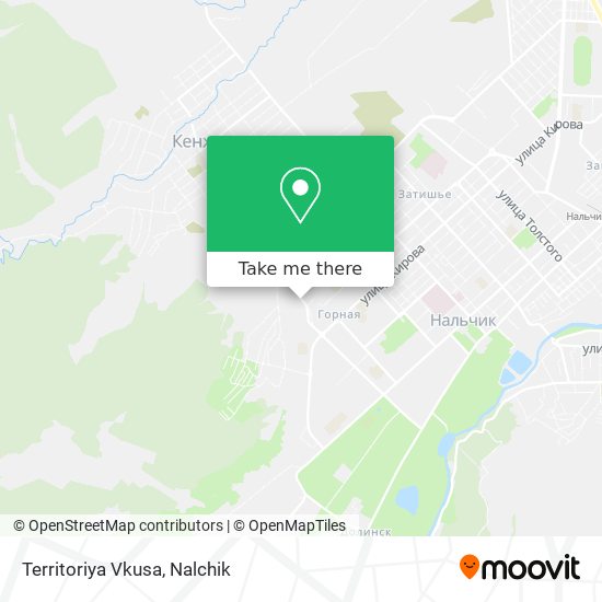 Territoriya Vkusa map