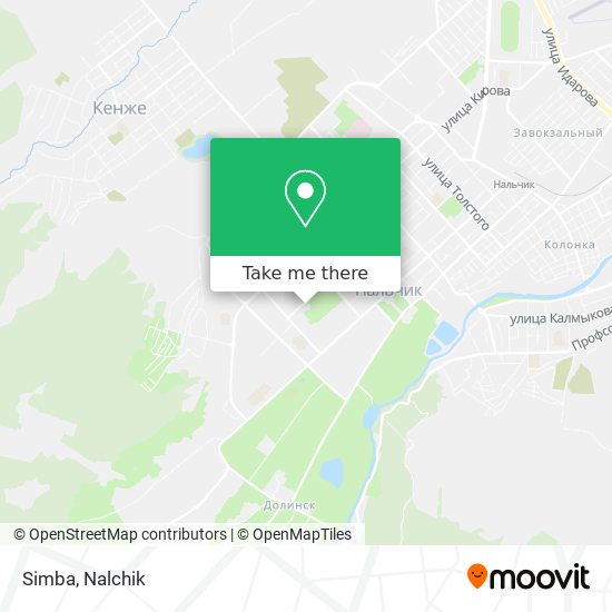 Simba map