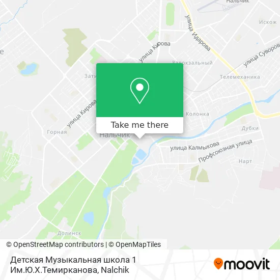 Детская Музыкальная школа 1 Им.Ю.Х.Темирканова map