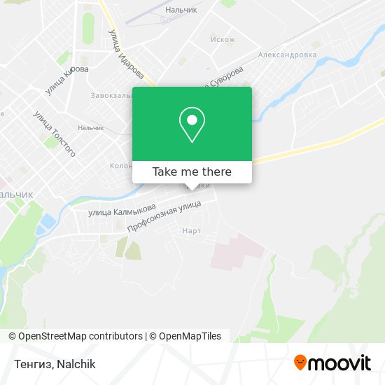 Тенгиз map
